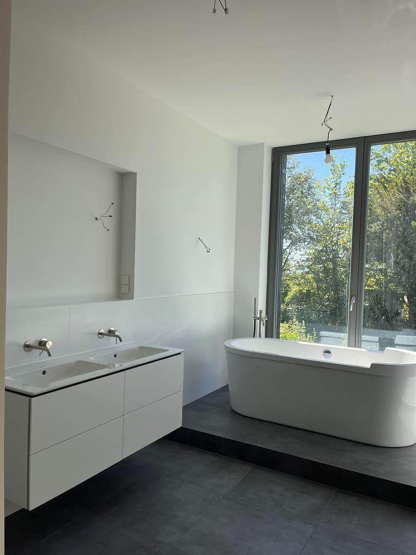 Badezimmer mit DURAVIT-Ausstattung nach Philippe Starck